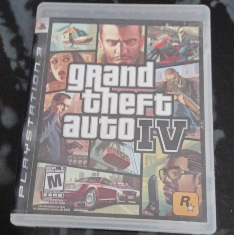 4/$80 PS3 Grand Theft Auto IV - Video Game
